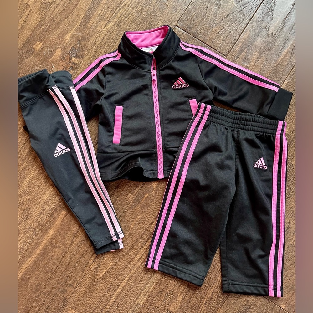 Adidas Baby Jogger Set with extra pair of leggings